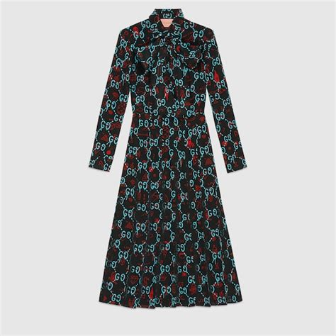 gucci lapis blue clothes|gucci dresses for women.